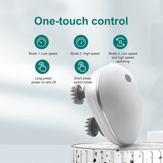 Smart Scalp Massager – Electric Hair Brush for Relaxation & Stress Relief