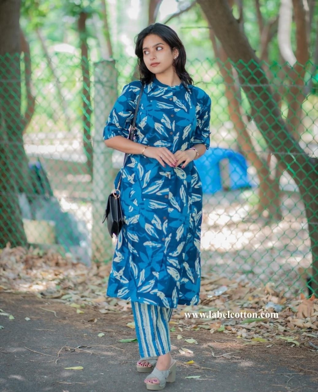 🌧️✨ Premium Indigo Handblock Printed Cotton Co-Ord Set | Stylish Monsoon Essential | Free Shipping! 👸💙